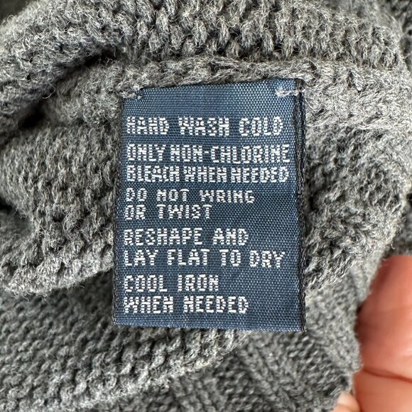 Vintage Polo Ralph Lauren Men’s 100% Cotton Sweater, X-Large - Picture 6 of 8